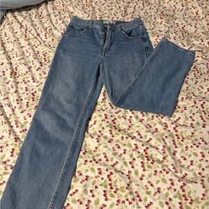 Abercrombie & Fitch Blue Straight Leg Jeans